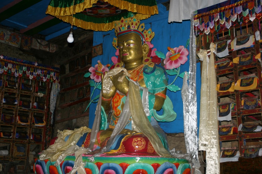 Budda in the monastery