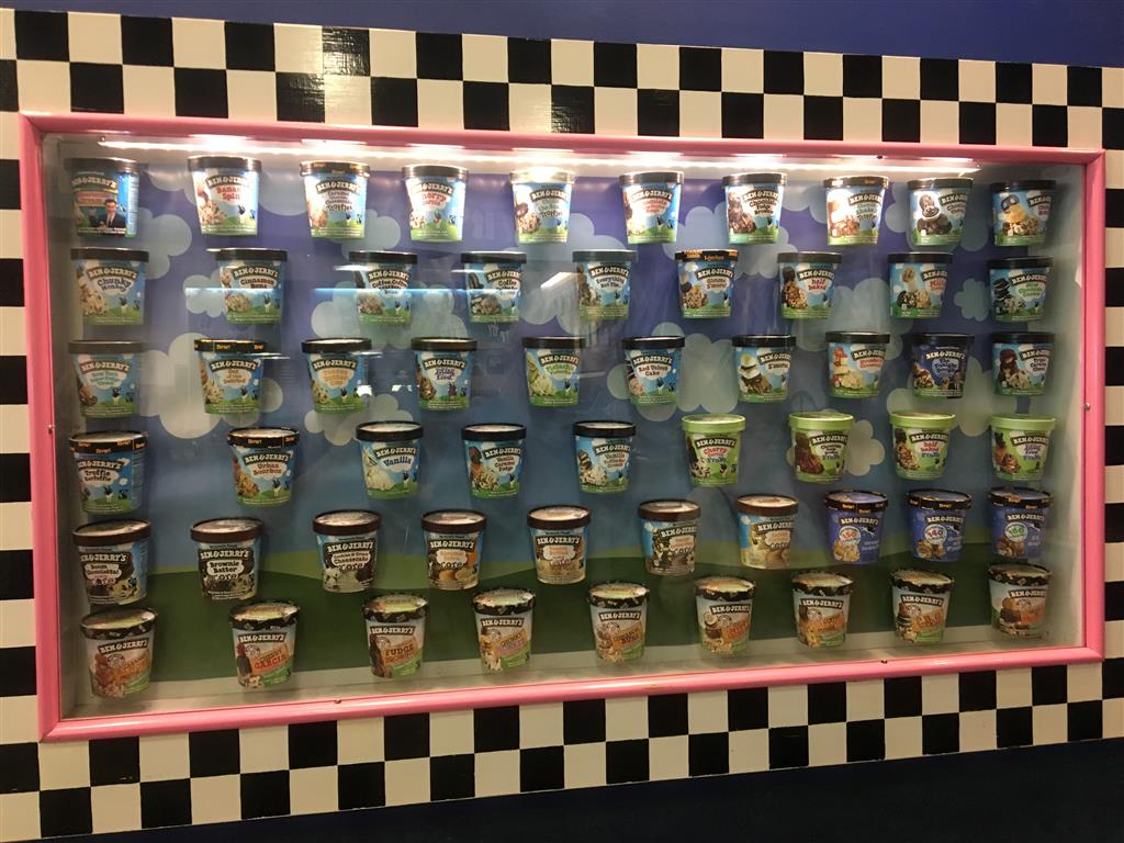 Ben and Jerry's flavours