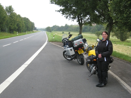 At the roadside, somewhere deep in Germany…