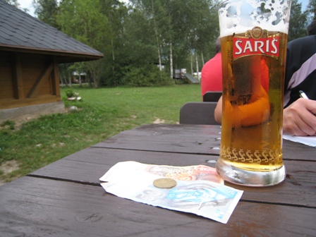 Slovakian beer…