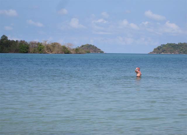 Come on in, the water's warm enough to make tea...