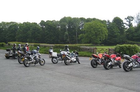 Devils Bridge car park surprisingly quiet this early