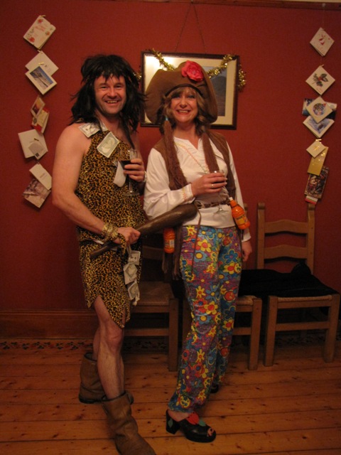 Captain Credit Crunch and Eco-Warrier Recycle Woman