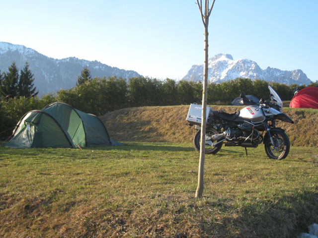 Camping Brunnen, southern Germany