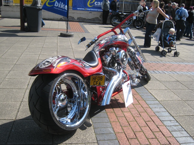 A stunning custom bike