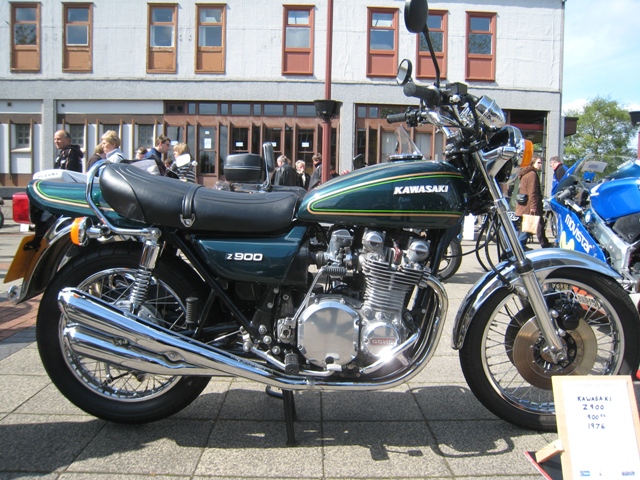 An immaculate Kawasaki z900 just like my brother Kevin used to have in the late 70's