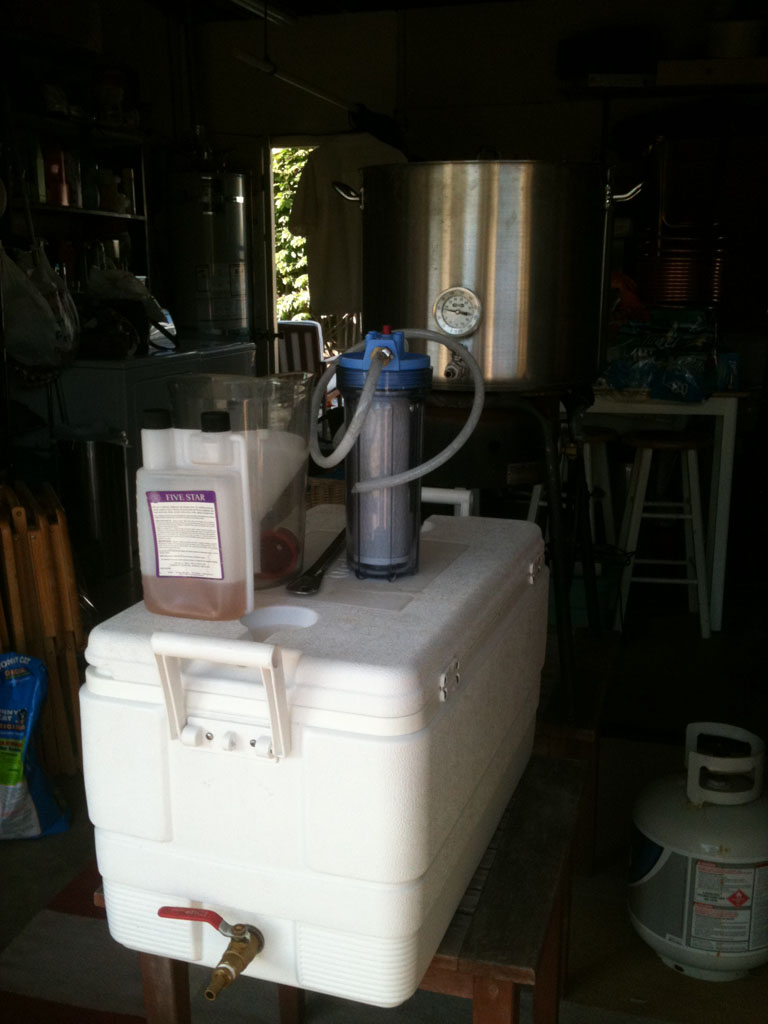 Steve's brewing gear