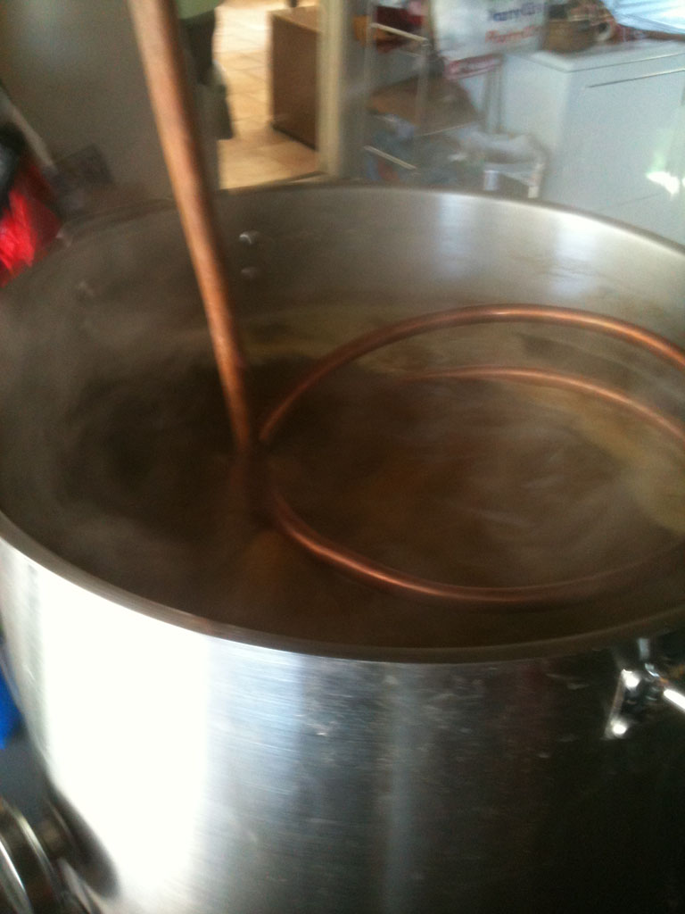 Cooling the wort