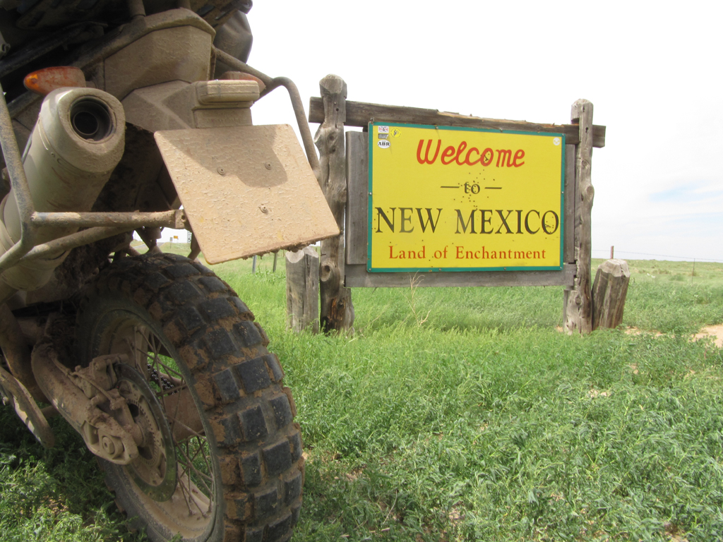 Entering New Mexico