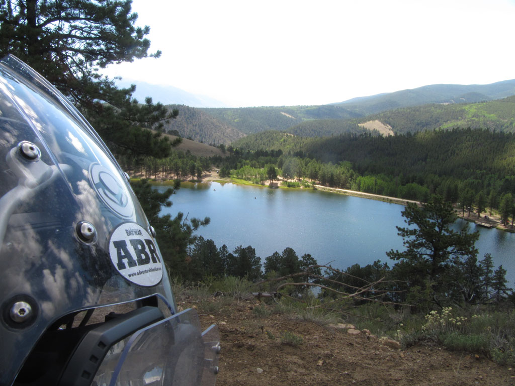 Beautiful lakes and mountains, Colorado