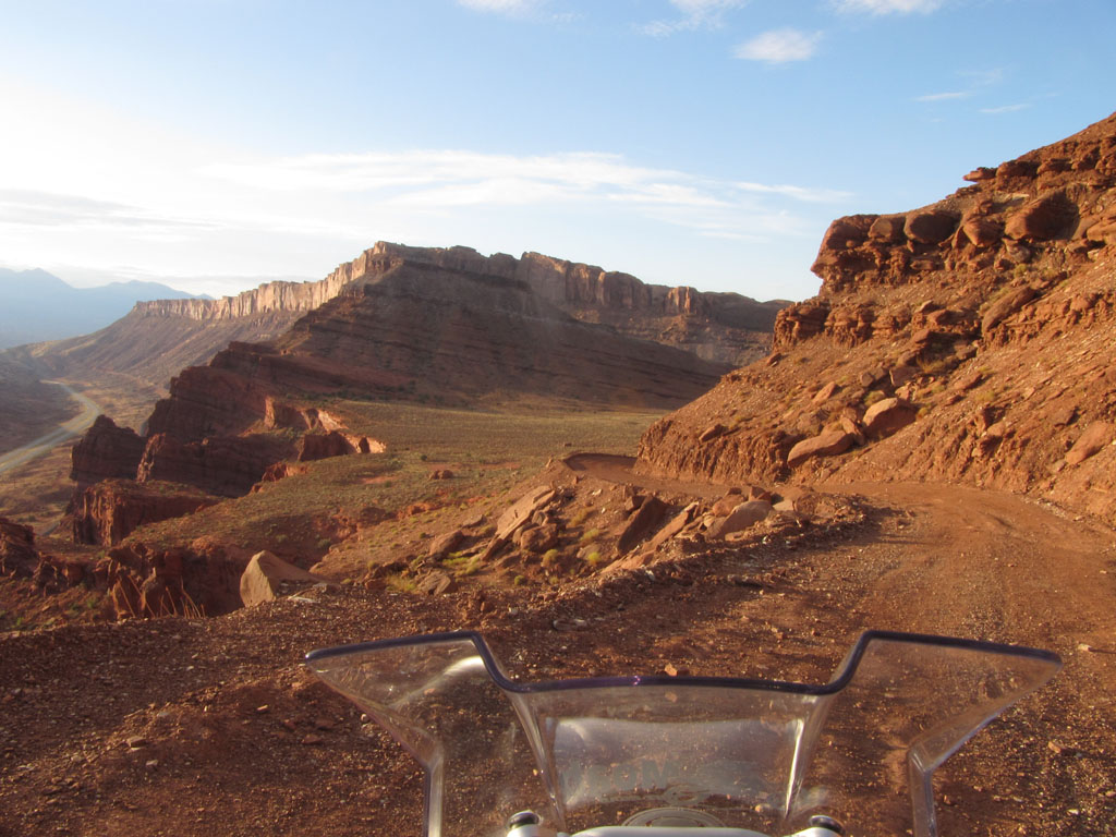 Early morning outside Moab, Utah