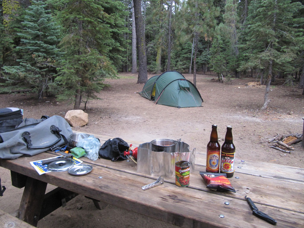 Another yummy campsite meal