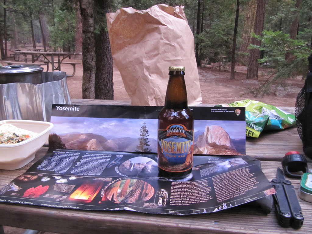 Yosemite beer in Yosemite