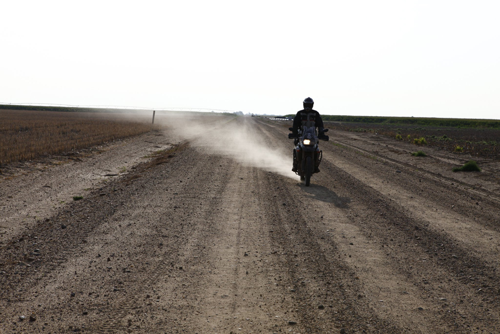 Me riding the high plains in Oklahoma