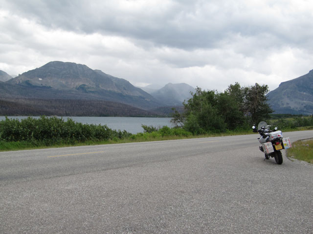 Entering Glacier National Park