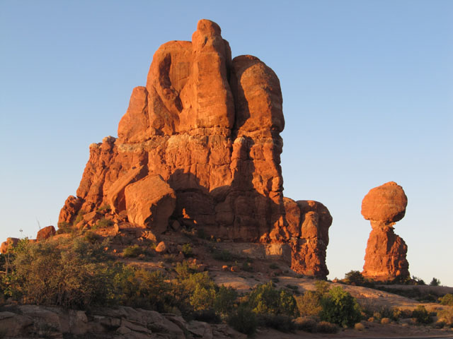 Balanced Rock, at dawn...