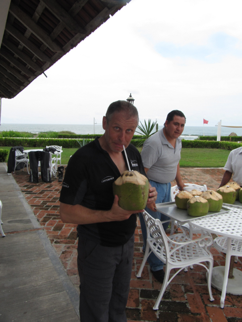 El Jefe and his coconut...