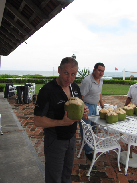 El Jefe and his coconut... El Jefe and his coconut...