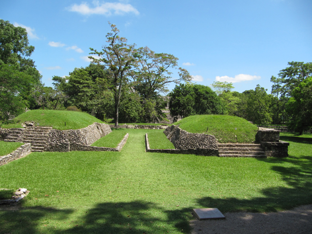 The ballpark at Palenque...not a place I'd want to play...