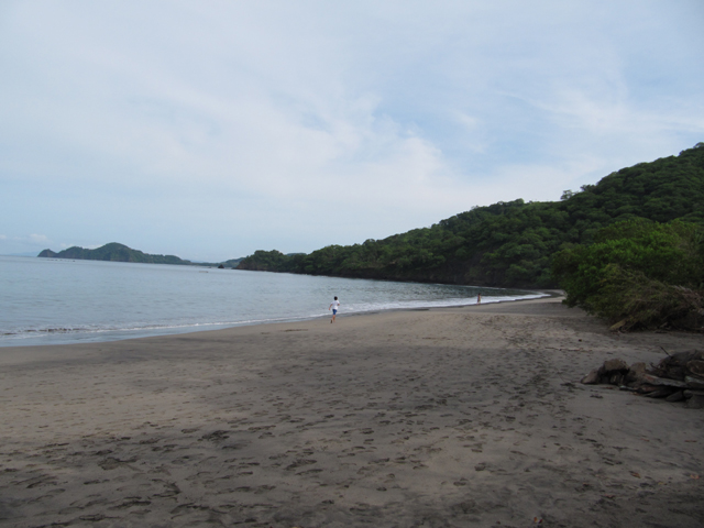 The beach at Playa Hermosa...