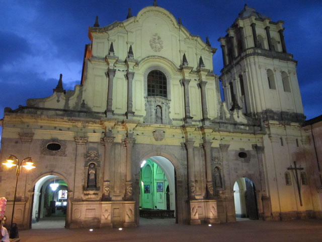 One of the churches in Popayan...