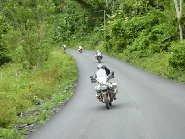 On the road across Panama...