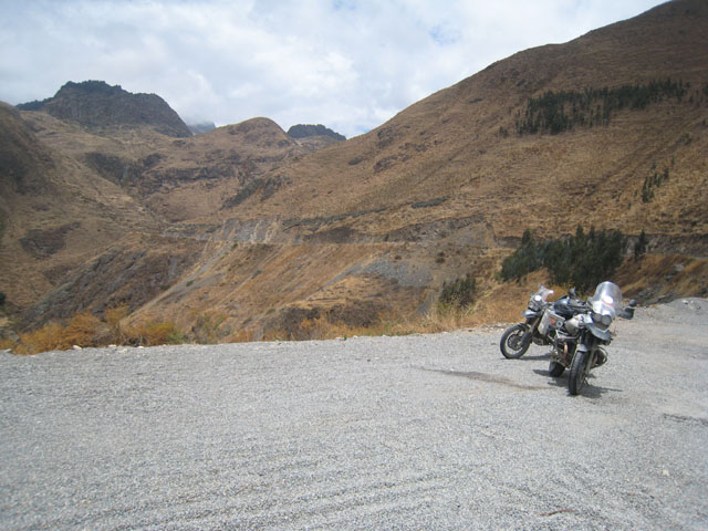 Descending from the Andes to the coast...