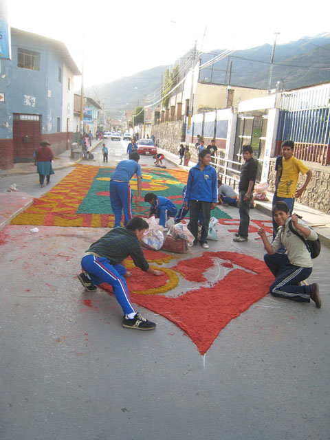 Street art in Abancay, Peru