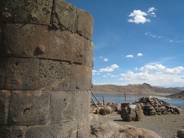 Stone tombs at Sullistani...