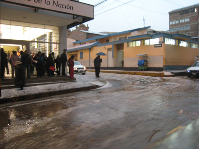 A storm in Puno...