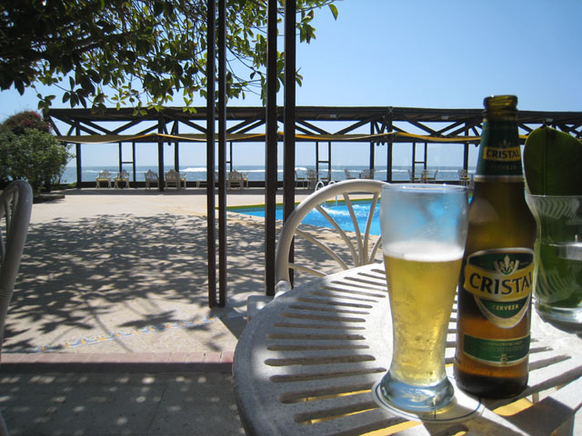 Cristal cerveza, Arica, Chile...