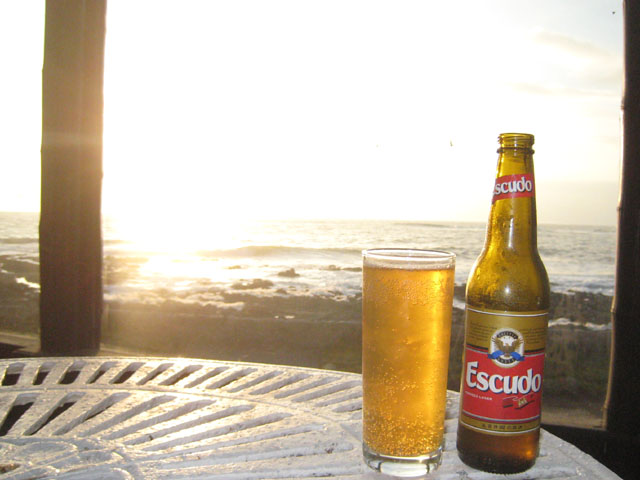 Escudo cerveza, Arica, Chile...