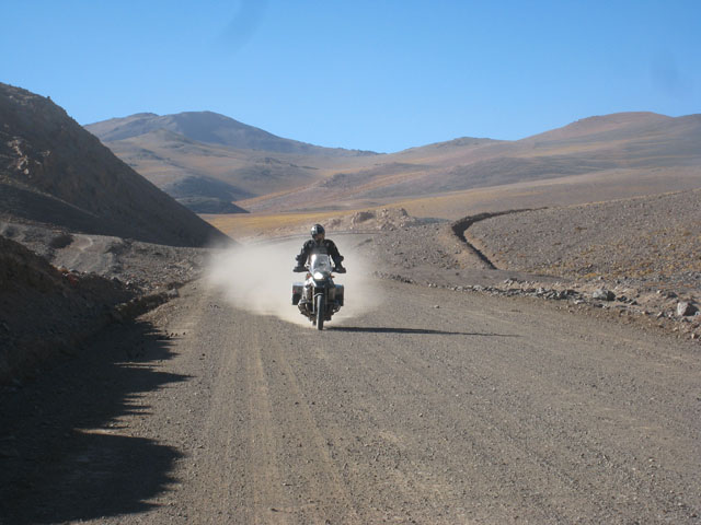 Ozzy Andy grooving and kicking up the dust...