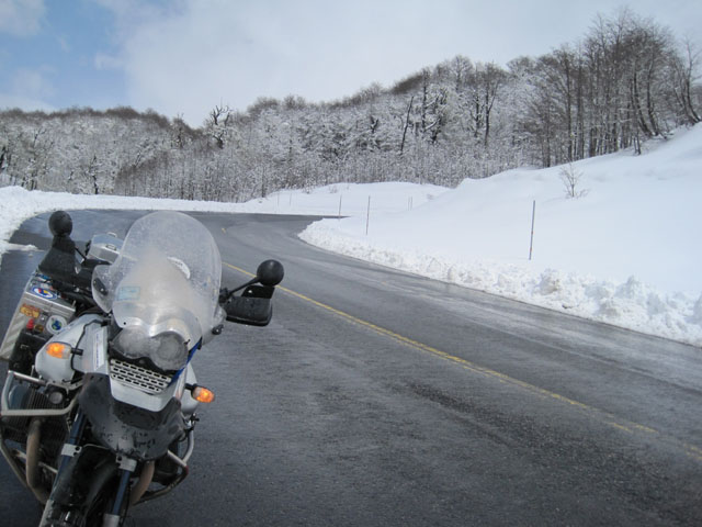 After the snow-storm between Chile and Argentina...