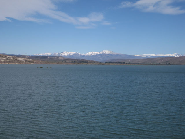 Patagonian lake...