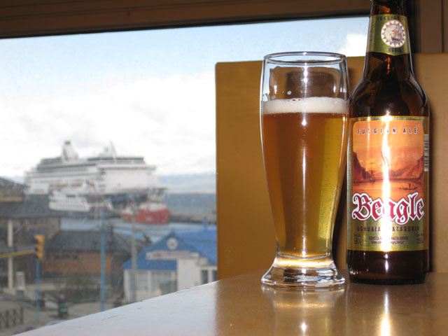 Beagle beer, Ushuaia, Argentina...