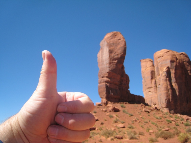 Thumb rock… Wonder why it’s called that?